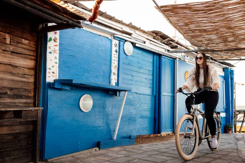 Vélo à assistance électriques à Sète, pointe courte 