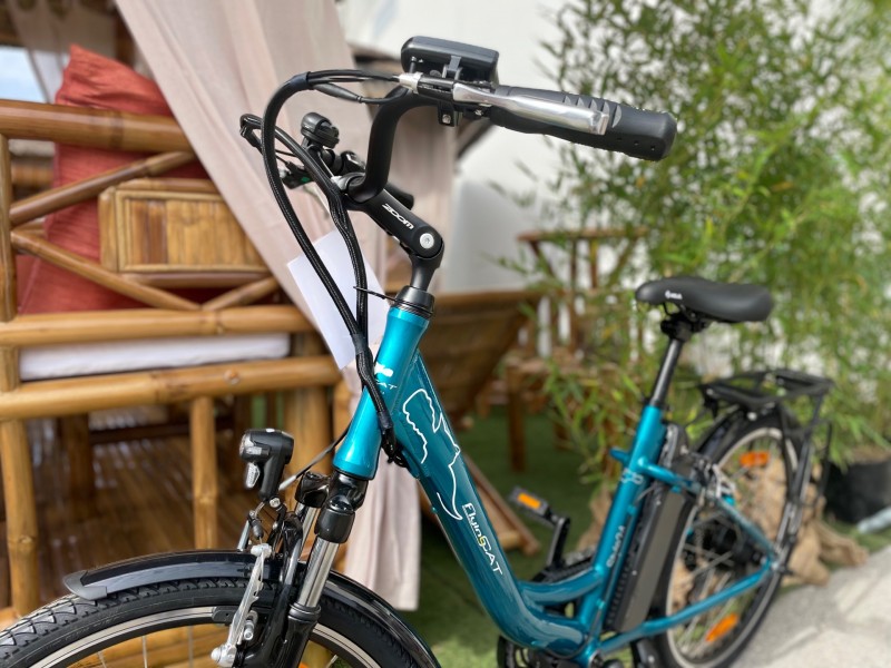 Vélo à Assitance Électrique de couleur sur la foire de Montpellier