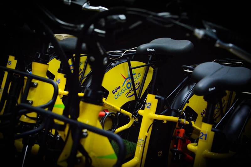 vélosam Sète location longue durée conçu par Flying cat 